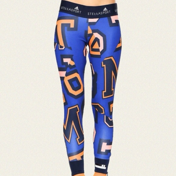 Stellasport x Adidas Printed Run Tights - Picture 2 of 12